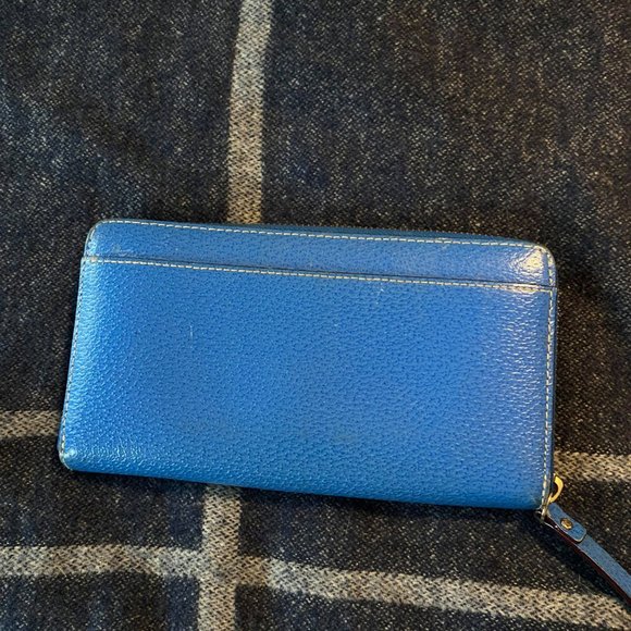Kate Spade Blue Wallet - Picture 2 of 3